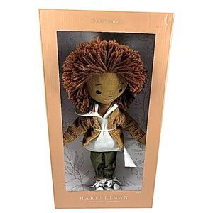 HARPERIMAN handmade linen doll 14” petite collection ASHTON is Brand New